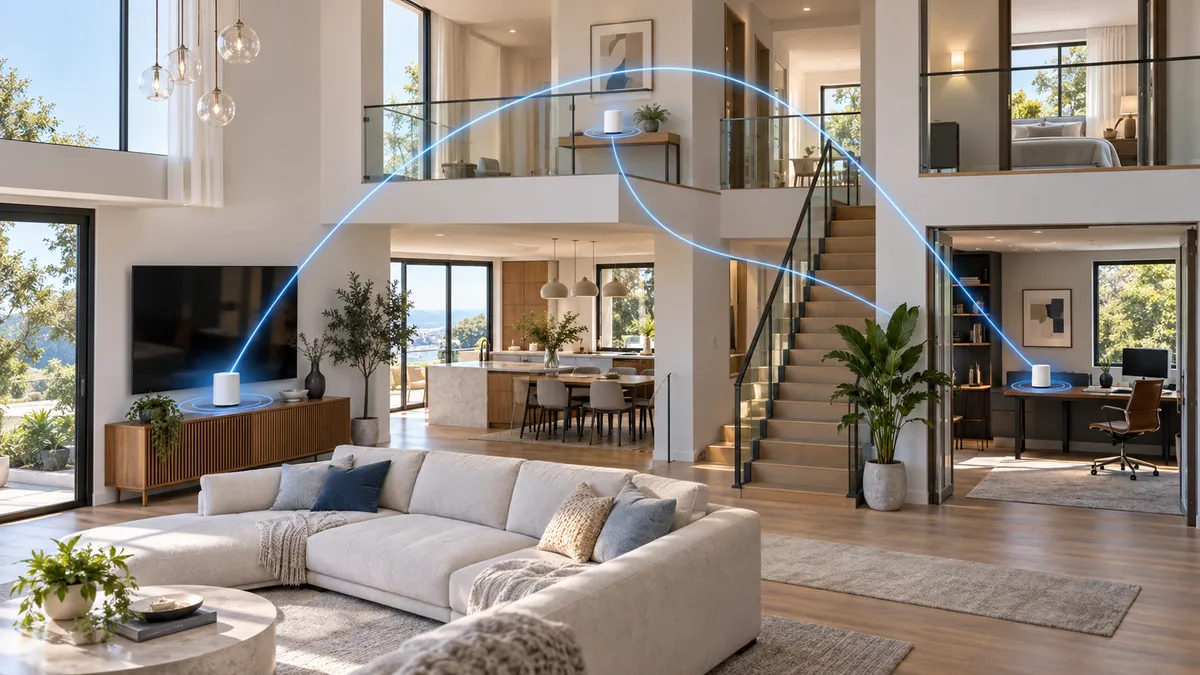 WiFi Mesh para casa grande y varias plantas